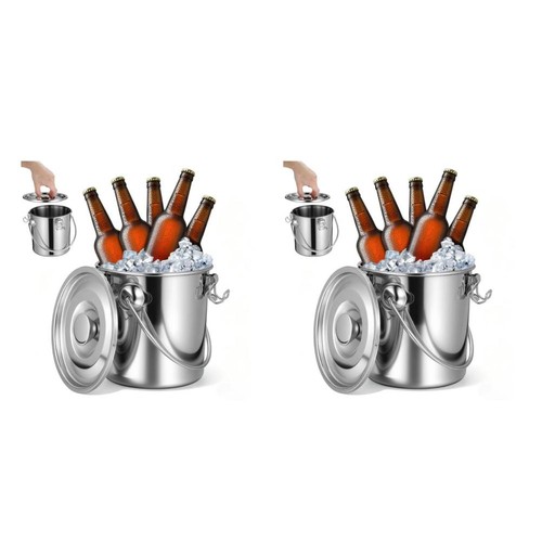 2pz bidone porta caffè - 2pz,