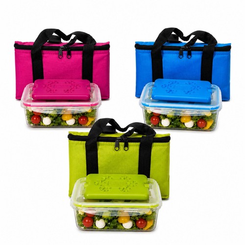 Borsa porta pranzo termica con - porta,